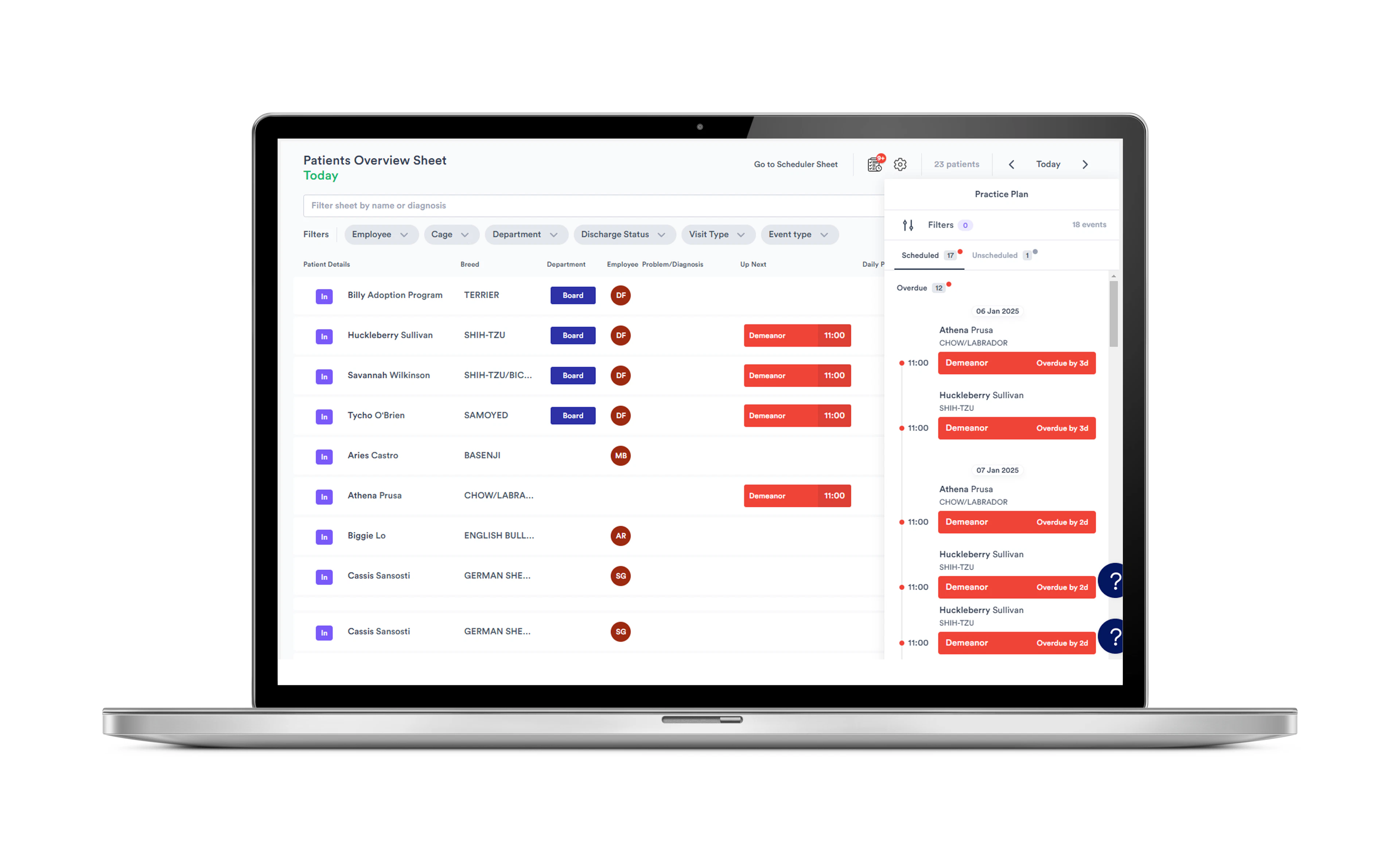 screenshot of Covetrus Pulse